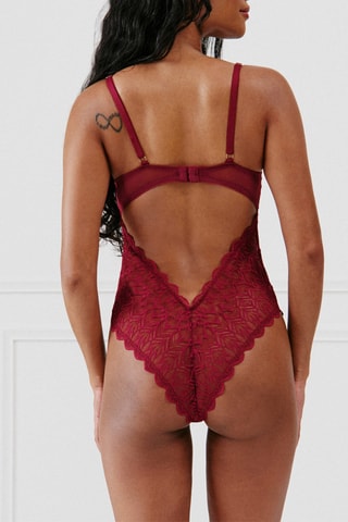 Body-tanga - Bordô