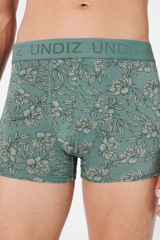 HOMME LINGERIE BOXER REPEATIZ PETROLE