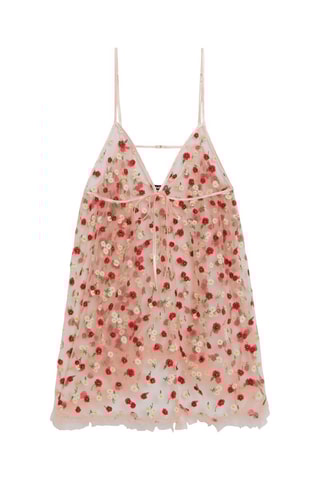 Babydoll Almaiz - Rosso