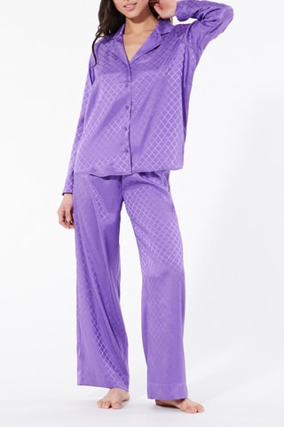 HOMEWEAR TTC CHEMISE FLEURILIZ VIOLET