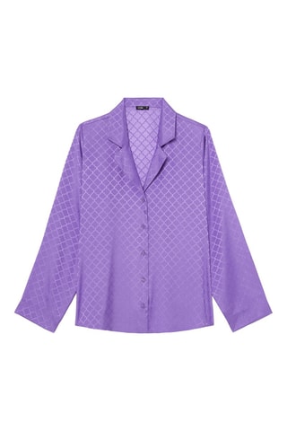 HOMEWEAR TTC CHEMISE FLEURILIZ VIOLET