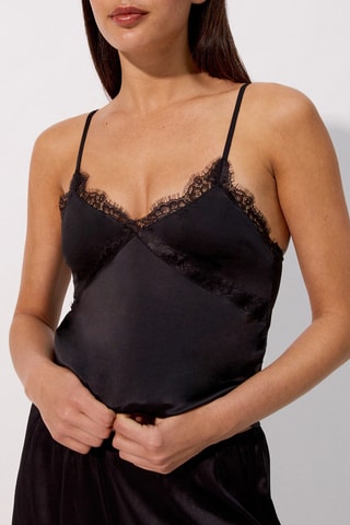 Canotta pigiama Lyceniz - Nero