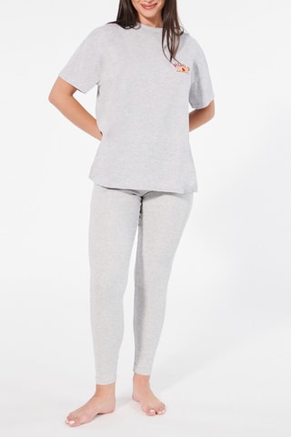 Leggings a vita alta Iloveiz - Grigio chiaro melange