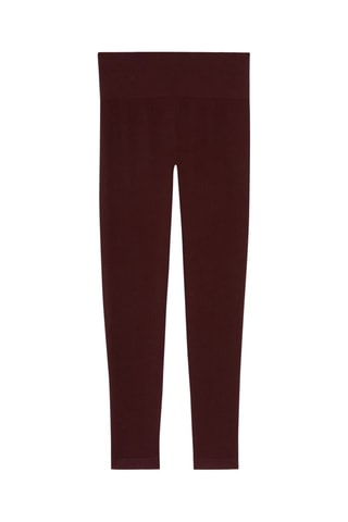 Leggings a vita alta Sportcomfiz - Bordeaux