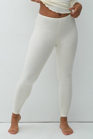 Leggings a vita alta Lazycarriz - Bianco