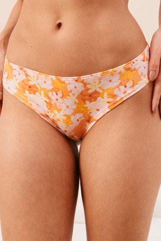 3 slip - Bianco, arancione e salmone