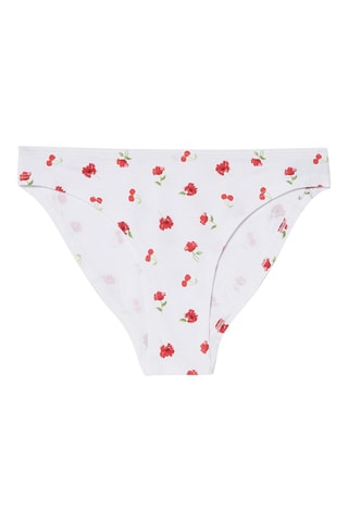 3 slip - Grigio chiaro melange e bianco