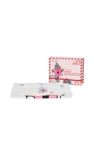 Pijama Senhora Marota Senhoras e Senhores Misssportiz - Cru