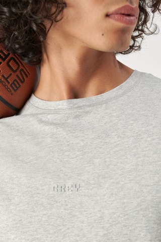 T-shirt pigiama - Grigio chiaro melange