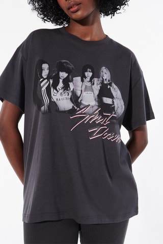 T-shirt Blackpink Newpinkiz - Antracite