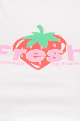 T-shirt Jutiz - Ecrù e rosa