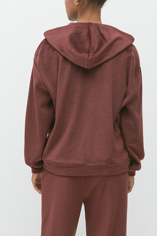 Felpa in velluto Milaniz - Bordeaux