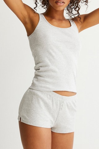 Shorts Newdebidiz - Grigio chiaro melange - Undiz