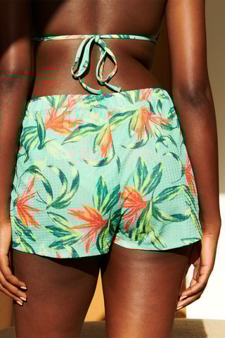 Shorts pigiama - Verde acqua