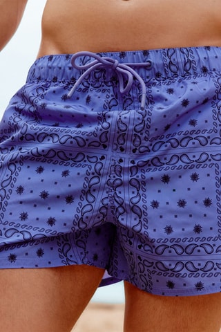 Costume shorts Moonpalmiz - Cobalto