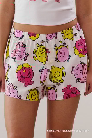 Calções de pijama - Cru