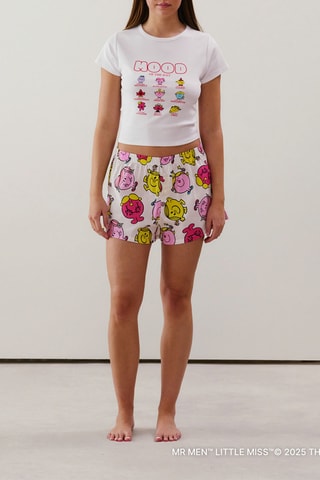 Calções de pijama - Cru