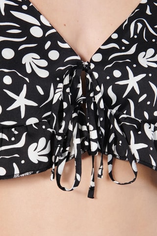 Crop top Aditiz - Nero