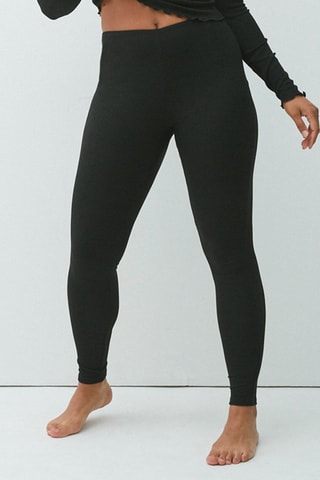 Leggings a vita alta Lazycarriz - Nero