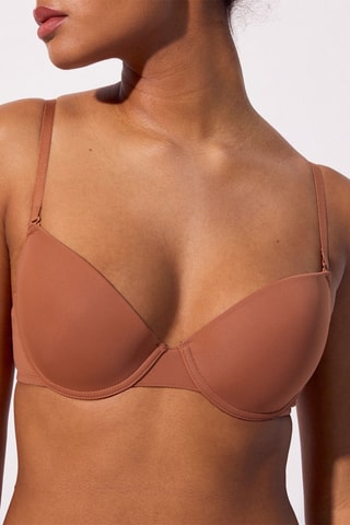 Reggiseno preformato Micro - Rosa antico