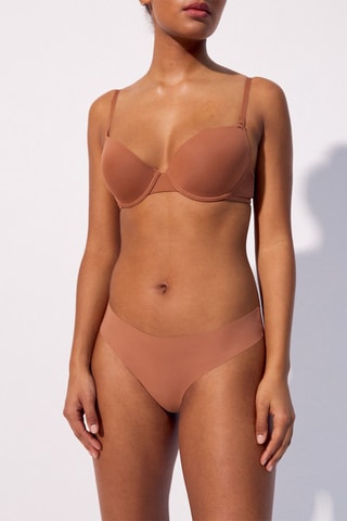 Reggiseno preformato Micro - Rosa antico