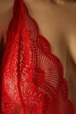 Tuta corta in pizzo Sonaughtiz - Arancione