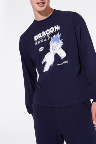 T-shirt e pantaloni sportivi Son Goku Dragon Ball Z - Navy