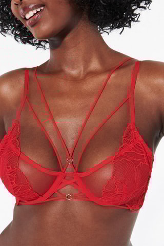 Reggiseno Nastriniz - Rosso