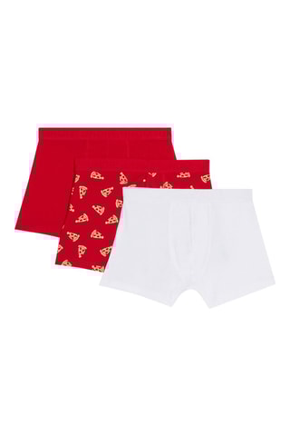 3 parigamba Teenpizziz - Rosso e bianco