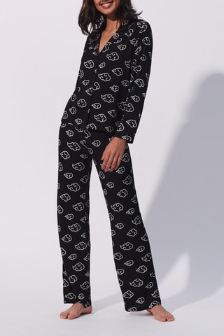 Camicia pigiama Akatsuki Naruto - Nero - Undiz