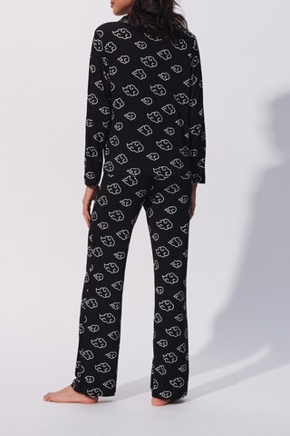 Camicia pigiama Akatsuki Naruto - Nero - Undiz