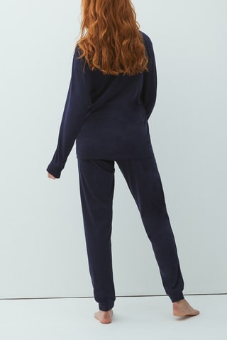 Pijama Bigstitchiz Lilo e Stitch Disney Bigstitchiz - Azul-marinho - Undiz