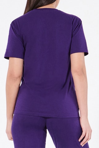 T-shirt Stitch Lilo e Stitch Disney Engbasicstitchiz - Viola