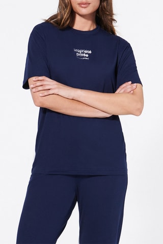 Pigiama 3 pezzi Hotmariniz - Navy - Undiz