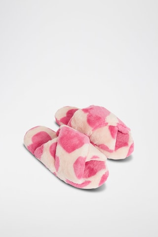 Babbucce Cooniz - Rosa e bianco