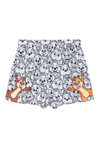 Shorts Cip & Ciop Disney Allamiciz - Nero