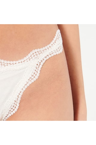 Perizoma Cajoliz - Bianco