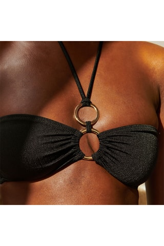 Reggiseno bikini Alabamiz - Nero