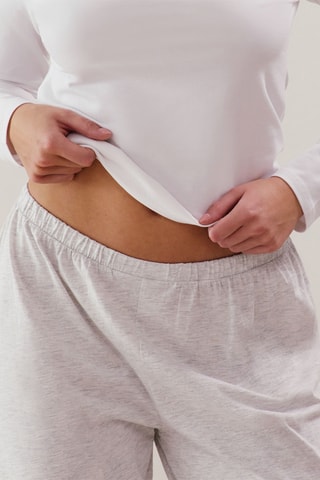 Pantaloni pigiama Nighbasiciz - Grigio melange