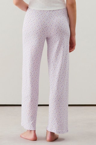 Pantaloni pigiama Milaliz - Bianco