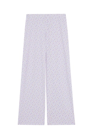 Pantaloni pigiama Milaliz - Bianco