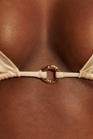 Reggiseno bikini Frilloliz Glossiz - Beige