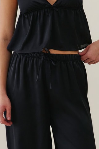 Pantaloni larghi Minisatiniz - Nero