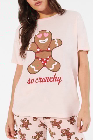 T-shirt Engmultiepiciz - Rosa chiaro