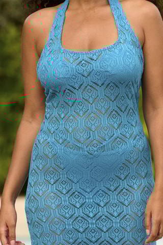 Abito in pizzo Maikikiz - Turchese