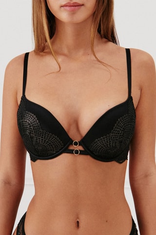 Reggiseno push-up Jolly Holliz - Nero