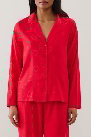 Camicia pigiama Lanaiz - Rosso