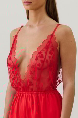 Tuta corta Heartloviz - Corallo