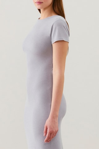 Abito lungo Newemyiz - Grigio melange