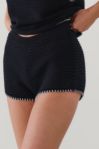 Shorts a vita alta Patchouliz - Nero